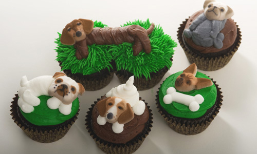 Doggie Cupcakes How-To