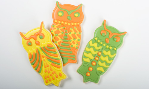 Owl Cookies How-To