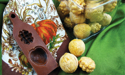 Golden Nut Filled Cookies Recipe