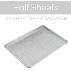 Half Sheet Pre-Cut Parchment Sheet Set