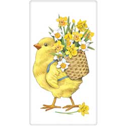 Daffodil Chick Flour Sack Towel