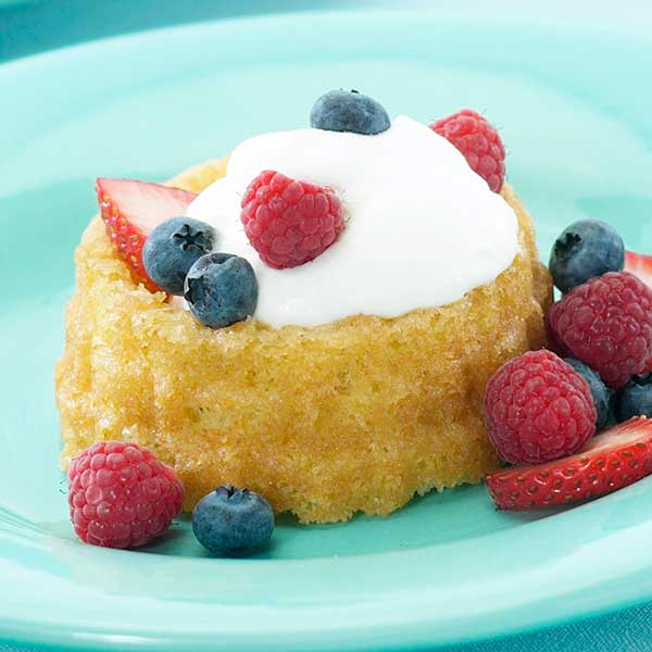Butter Shortcakes with Fruit