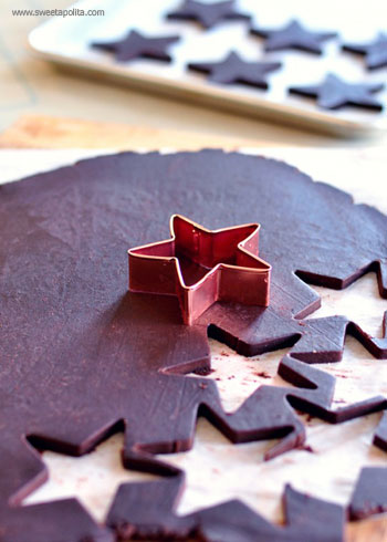 Sweetapolita's Perfect Dark Chocolate Sugar Cookies Recipe