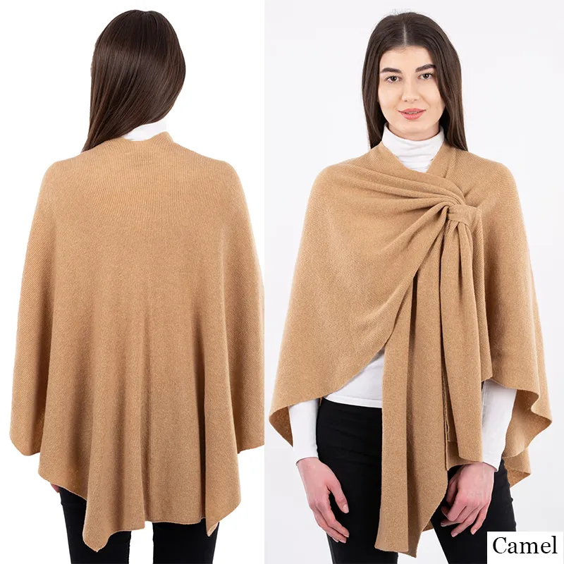 Ladies Asymmetrical 100% Lambswool Shawl  view 9