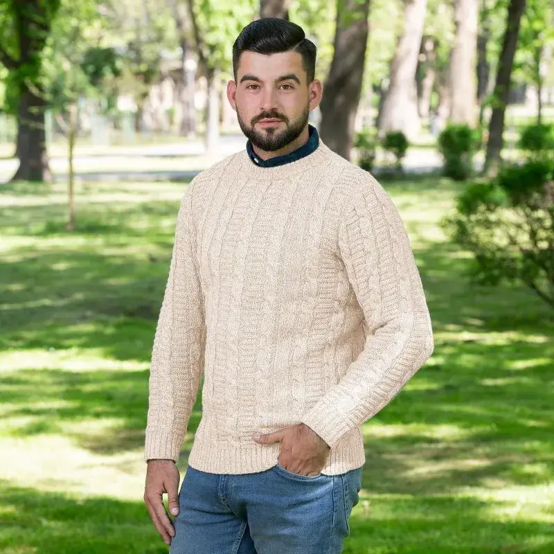 Celtic Cable Men's Sweater
