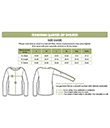 Fisherman Quarter Zip Sweater Size Chart Gaelsong