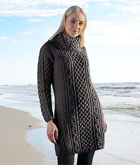 Inishowen Celtic Knit Dress