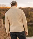 Men's Shawl Collar Fisherman Sweater view 4