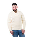 Men's Shawl Collar Fisherman Sweater view 6