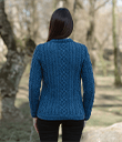 Traditional Ladies Irish Lumber Cardigan view 13