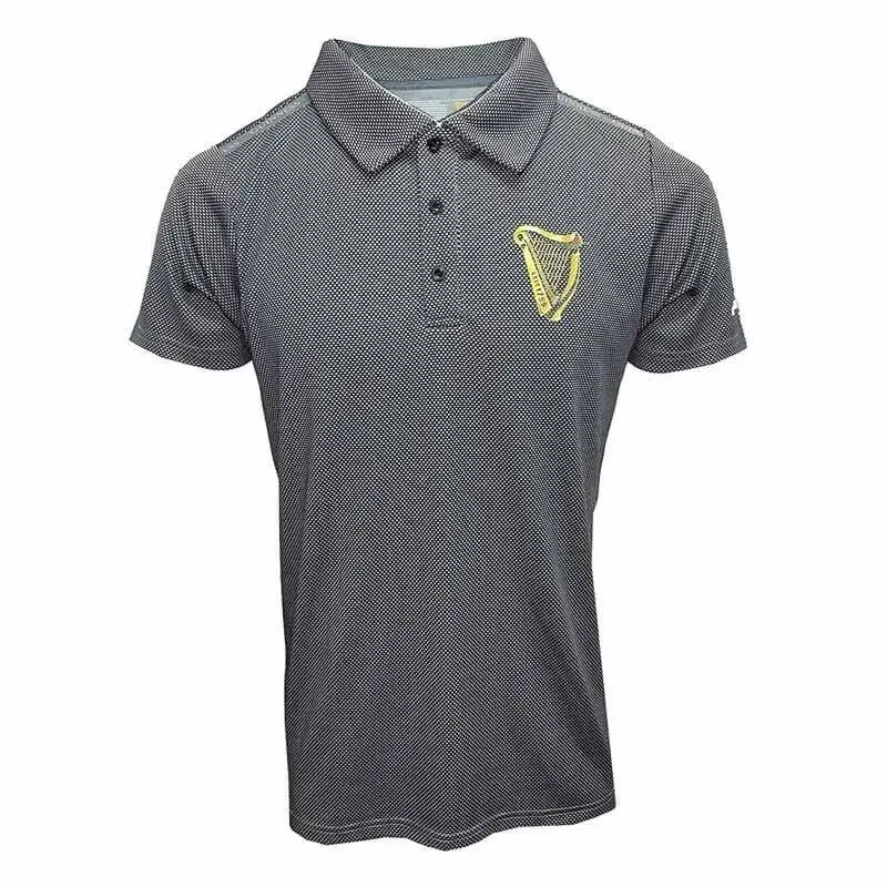 A30041 Men's Guinness Harp Performance Polo Shirt Studio Gaelsong