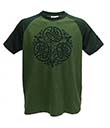 Moss Book of Kells Raglan T-Shirt