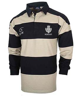 Long Sleeve Scotland Rugby Shirt