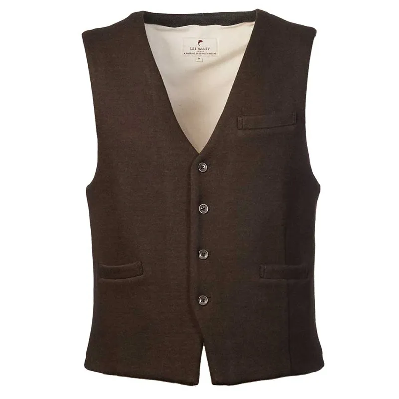 A40177 Color GREEN Buttoned Irish Wool Tweed Vest Gaelsong