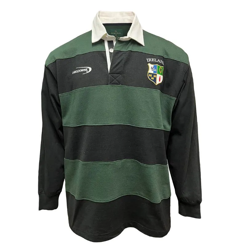 A60141 Provinces of Ireland Striped Rugby Shirt Studio Gaelsong