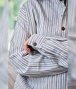Women's Striped Irish Flannel Nightshirt