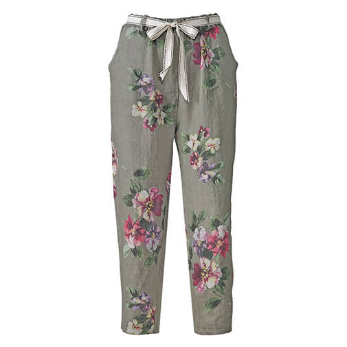 Floral Crop Pants | Celtic Pants| Gaelsong