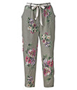 Floral Crop Pants