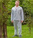 Genuine Irish Cotton Flannel Pajama Set