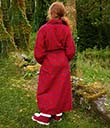 Women's Irish Cotton Flannel Robe-  Royal Stewart Tartan Design