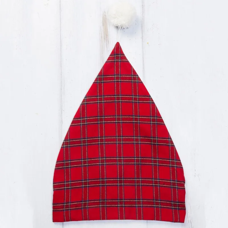 A90035 Cotton Flannel Nightcap Red Royal Stewart Tartan Studio Gaelsong 