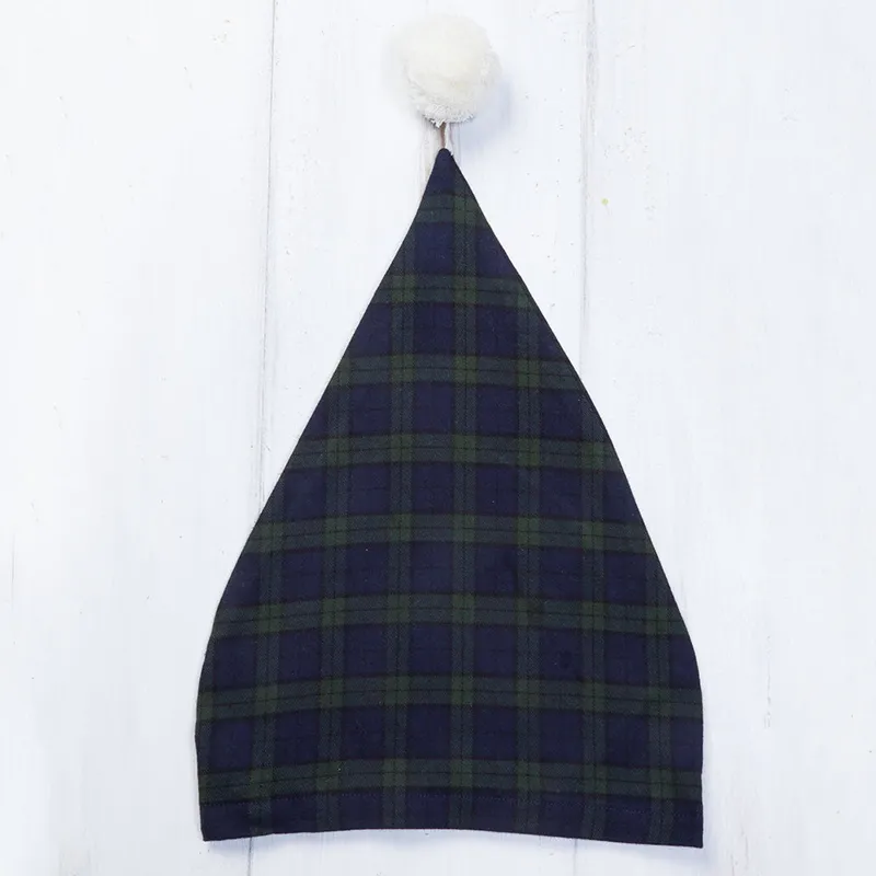 A90049 Women's Blackwatch Tartan Pattern Nightcap Gaelsong