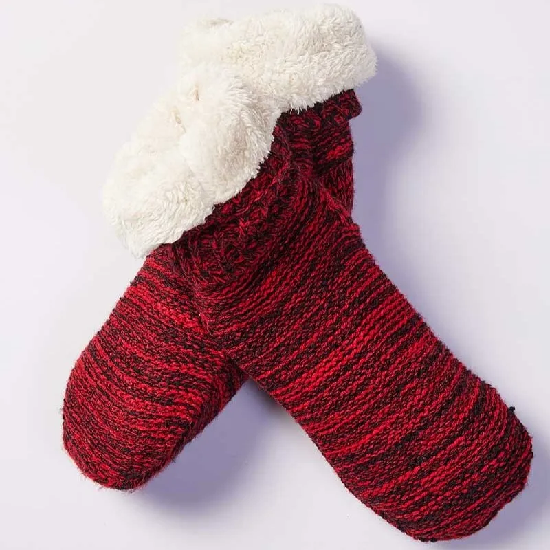A90075 Fine Donegal Wool Socks - Irish Fuchsia Gaelsong
