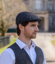 Tweed Cap Grey Lifestyle 1 Gaelsong