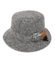 Walking Hat with Feather Grey Gaelsong