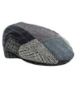 Blue Tweed Patch Cap 3 Gaelsong
