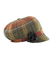 Autumn Countryside Plaid Cap Wool Gaelsong