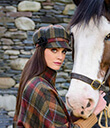 Autumn Countryside Plaid Cap Wool Lifestyle 1 Gaelsong
