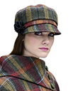 Autumn Countryside Plaid Cap Wool Lifestyle 7 Gaelsong