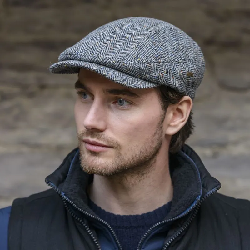 B10147 Irish Vintage Flat Cap Side View Gaelsong 