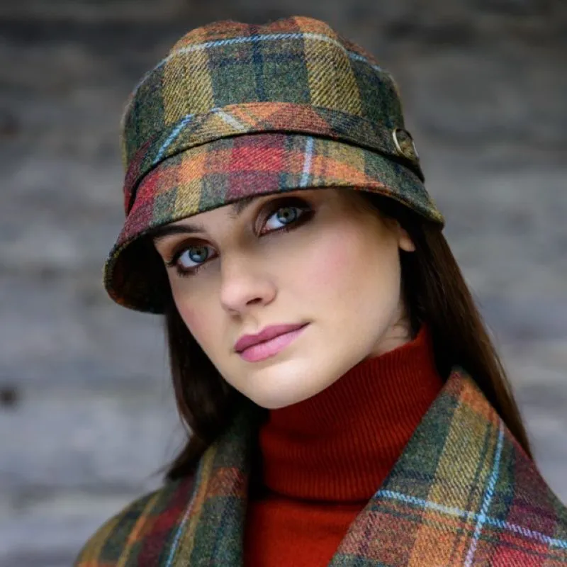 B10156 Shades of Autumn Tweed Hat Gaelsong