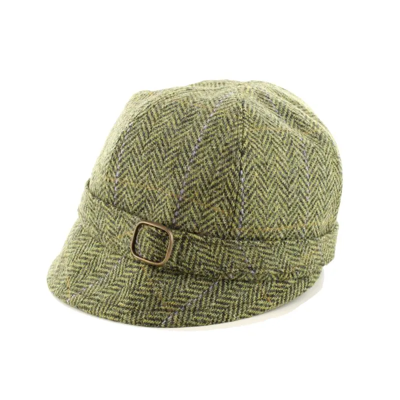 B10156 Spring Green Tweed Hat Studio Gaelsong