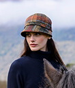 Shades of Autumn Tweed Hat Lifestyle 1 Gaelsong