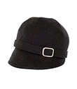 Black Flapper Tweed Hat Gaelsong