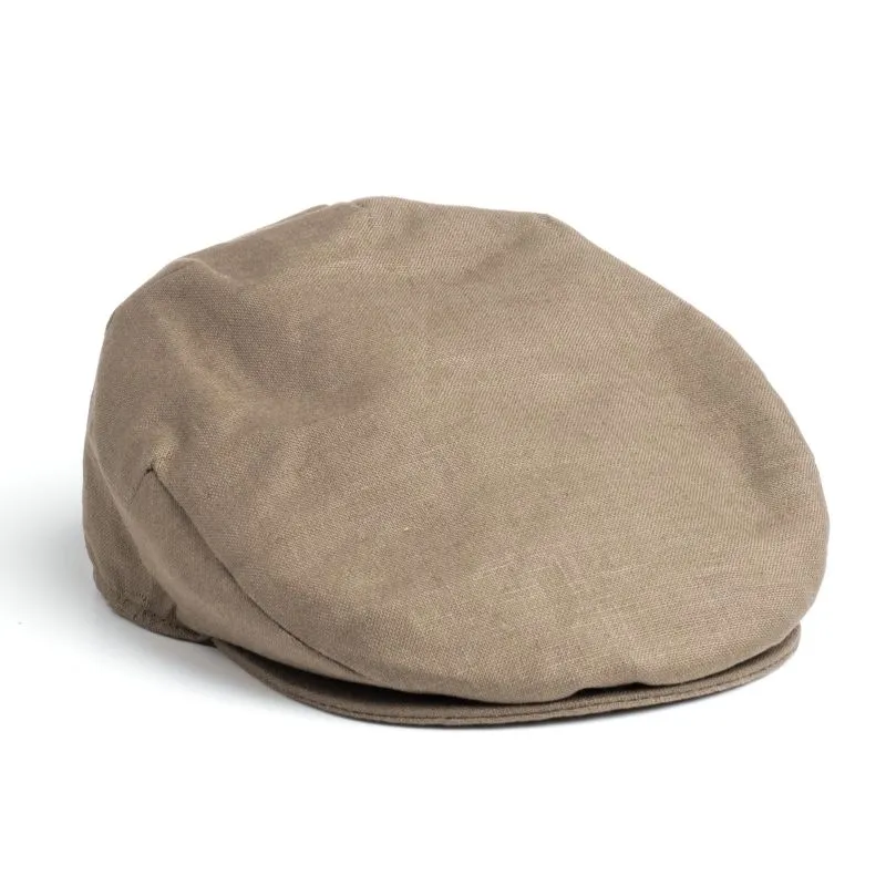 B10170 Light Sand Color Irish Linen Cap Studio Gaelsong