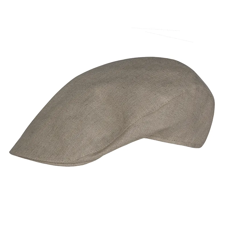 B10180 Dingle Linen Flat Cap Studio Gaelsong