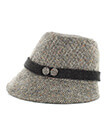 Herringbone Tweed Ladies Clodagh Hat view 5