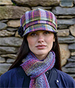 Ladies' Newsboy Hat - Colors of Spring view 3