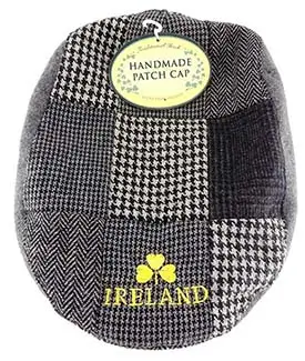 Handmade Irish Designed Patchwork Flat Cap