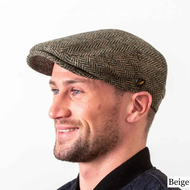 Donegal Tweed Irish Scally Cap