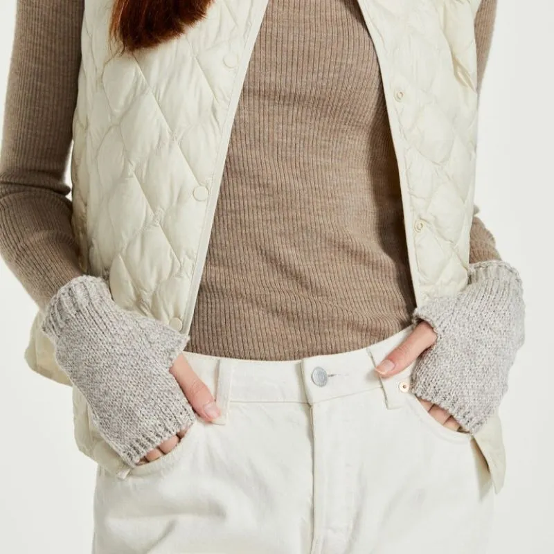 B10312 Irish Merino Wool Fingerless Gloves Shop online On Gaelsong