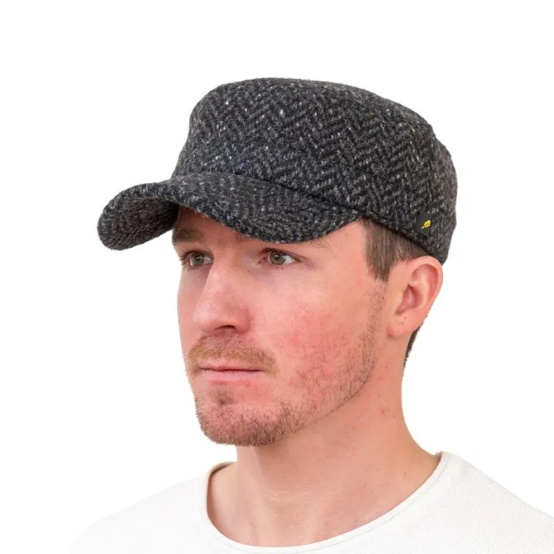 Genuine Irish Kerry Tweed Cadet Cap