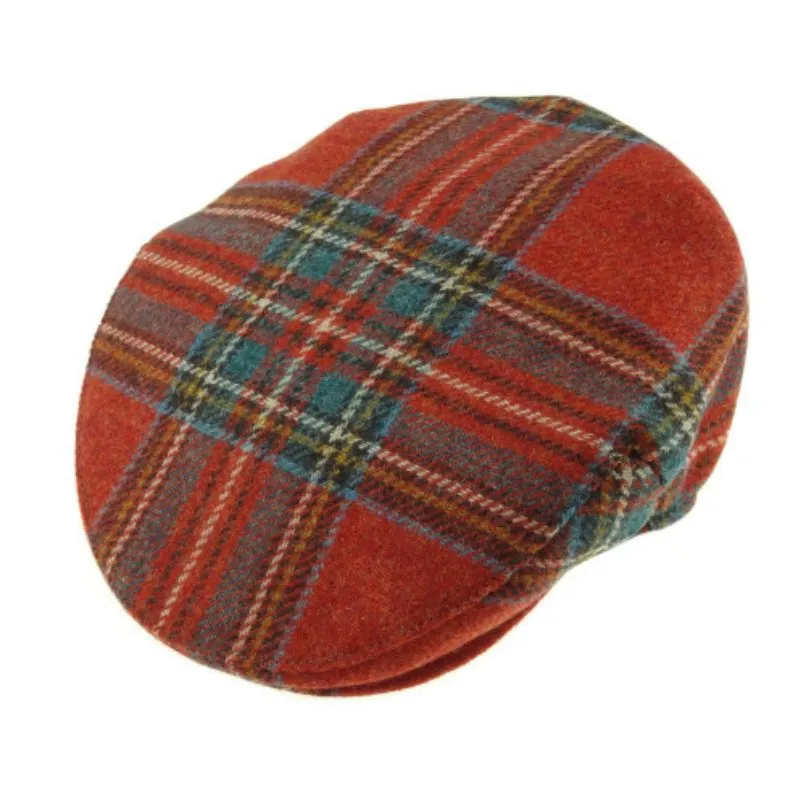 Men's Tartan Scottish Shetland Wool Cap