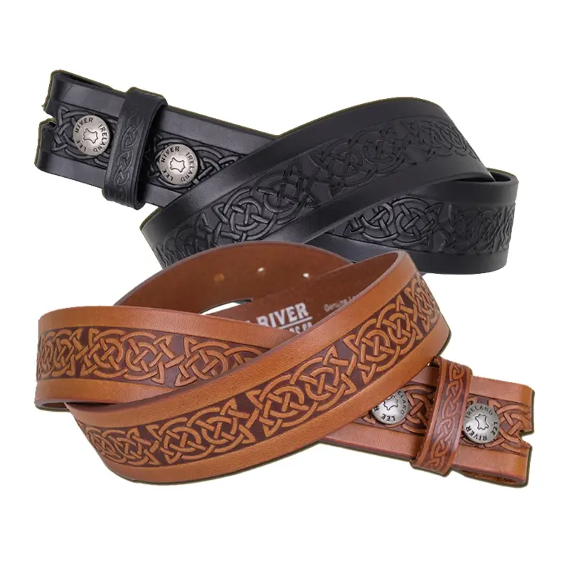 Leather knot belt best sale