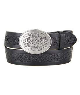 Celtic Hounds Buckle & Belt