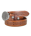 Celtic Hounds Buckle with Belt